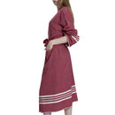 Organic Turkish Cotton Kimono Bathrobe – Lightweight Spa & Home Robe
