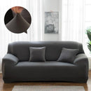 Elastic Solid Color Sofa Cover Spandex Modern All-inclusive Sofa SlipCover for living Room Stretch Couch Covers 1/2/3/4 Seater Sofa Cover Furniture Protector Couch Soft with Elastic Bottom Anti-Slip Foam Kids