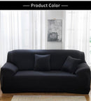 Elastic Solid Color Sofa Cover Spandex Modern All-inclusive Sofa SlipCover for living Room Stretch Couch Covers 1/2/3/4 Seater Sofa Cover Furniture Protector Couch Soft with Elastic Bottom Anti-Slip Foam Kids