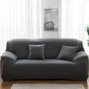Elastic Solid Color Sofa Cover Spandex Modern All-inclusive Sofa SlipCover for living Room Stretch Couch Covers 1/2/3/4 Seater Sofa Cover Furniture Protector Couch Soft with Elastic Bottom Anti-Slip Foam Kids
