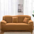 Elastic Solid Color Sofa Cover Spandex Modern All-inclusive Sofa SlipCover for living Room Stretch Couch Covers 1/2/3/4 Seater Sofa Cover Furniture Protector Couch Soft with Elastic Bottom Anti-Slip Foam Kids