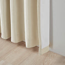 Twist Tab Total Blackout Window Curtain Panel Champagne 50x95
