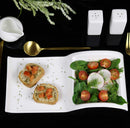 Sectional Salad Plate -Set of 4 pc