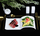 Sectional Salad Plate -Set of 4 pc