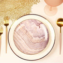 Pink Waves Salad Plate-Set of 4