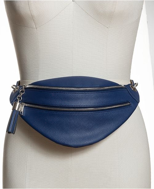 INC Saffiano Faux Leather Belt Bag - Machann.com