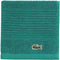 Lacoste Legend wash Towel, Peacock - Machann.com