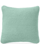 Charter Club Damask Designs Multi-Knit 20”Square Decorative Pillow, Mint