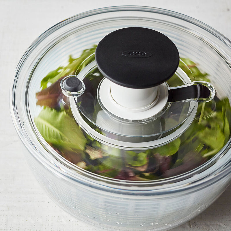 OXO salad spinner  Entirely Adequate