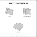 Intelligent Design Raina 5-Pc. Full/Queen Comforter Set - Machann.com