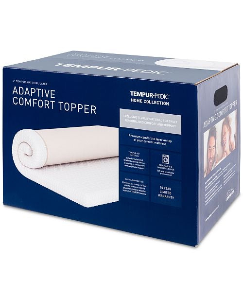 Tempur-Pedic Adaptive Comfort 3” Queen Memory Foam Topper
