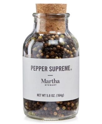 Martha Stewart Collection Pepper Supreme In Decorative Jar With Cork