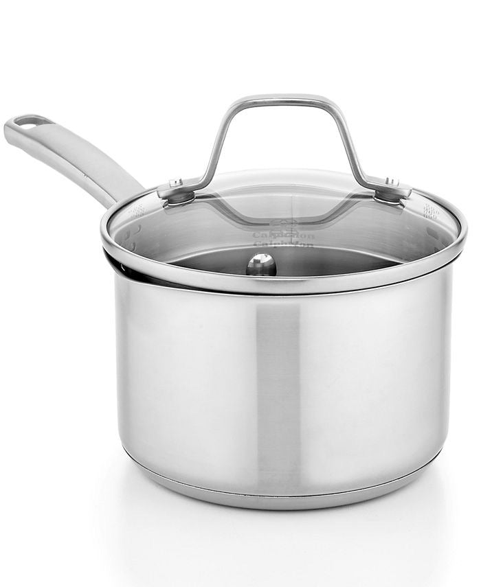 Calphalon Classic Stainless Steel 1.5-Qt. Sauce Pan With Lid