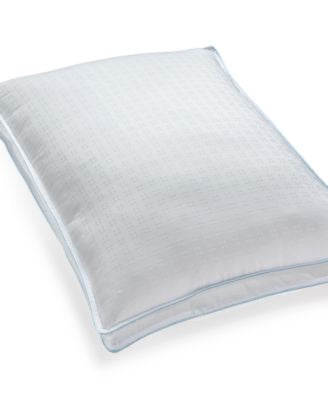 SensorGel Cool Fusion Medium Density Standard Bed Pillow With Cooling Gel Beads - Machann.com