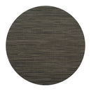 Chilewich Bamboo 15” Round Placemat, Grey Flannel