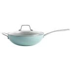 Martha Stewart Collection Nonstick Aluminum 12” Essential Pan With Lid