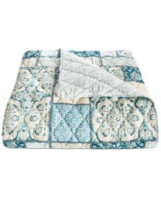 Sunham Tricia 5-Pc Reversible Quilt Set, Full/Queen - Machann.com