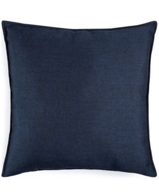 Kensington Garden Jetrich Canada Solid Navy 20”x20” Decorative Pillow.