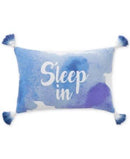 Whim by Martha Stewart Collection Sleep in 12" x 18"  Pillow - Blue - Machann.com