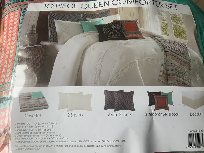 Dune 10-Pc Comforter sets, Queen; MOD Bedding. - Machann.com
