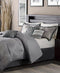 Madison Park Quinn 7-Pc  King Comforter Set , Grey - Machann.com
