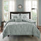 Madison Park Essentials Kasey Reversible 5-Pc. King/Cal King Comforter Set - Grey - Machann.com