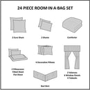 Madison Park Essentials Brystol 24-pc Bedding Set( Room In A Bag) King. - Machann.com
