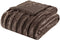 Madison Park Duke Ribbed 50”/60” Faux-Fur Throw