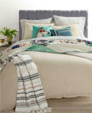 Martha Stewart 3-Pc Full/Queen Comforter Whim Vintage Wash ,Oatmeal - Machann.com