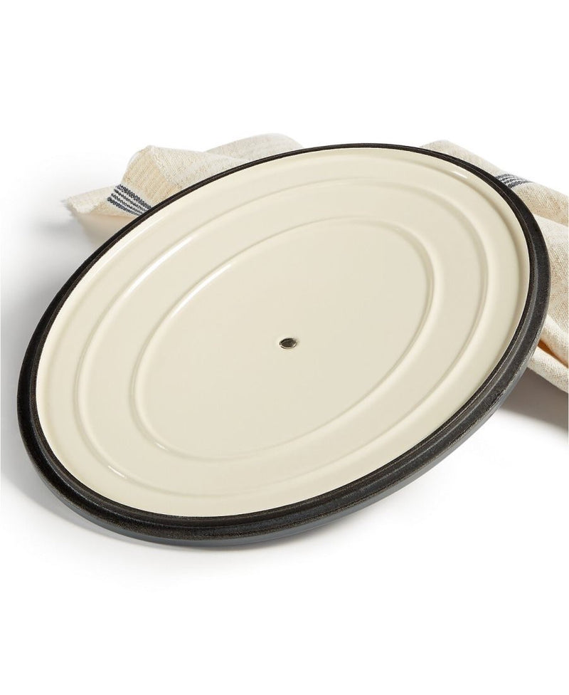 Martha Stewart Collection Enameled Cast Iron Oval Dutch