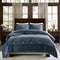 Premier Comfort Kramer 3-Pc. Full/Queen Comforter Set, Navy - Machann.com