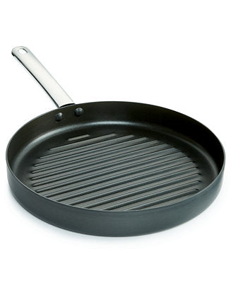 Tools of the Trade Hard-Anodized 11” Round Gril Pan