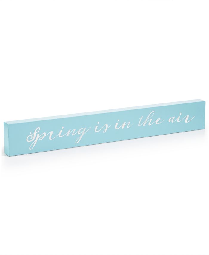 Martha Stewart Collection Spring Is In The Air Plaque