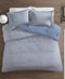 JLA Home Urban Habitat Space Dyed King/Cal King 3-Pc. Melange Cotton Jersey Knit Comforter Set