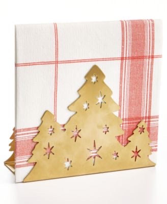 Martha Stewart Collection Holiday Tree Napkin Holder