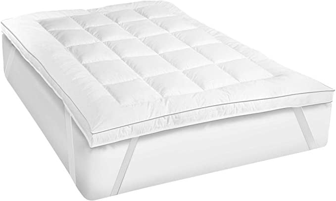 Sweet Home Collection All Season Down Alternative Hypoallergenic Mattress Topper, Twin.