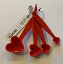 Martha Stewart Collection Heart Measuring Spoons