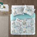 Mi.Zone Tamil Comforter set, Full/Queen Blue - Machann.com