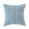 VCNY Dublin Cable Knit Cotton Decorative Pillow, 18”x18”,