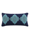 Levtex Home Amelie Tri Medallion Decorative Pillow, 12”x 24”