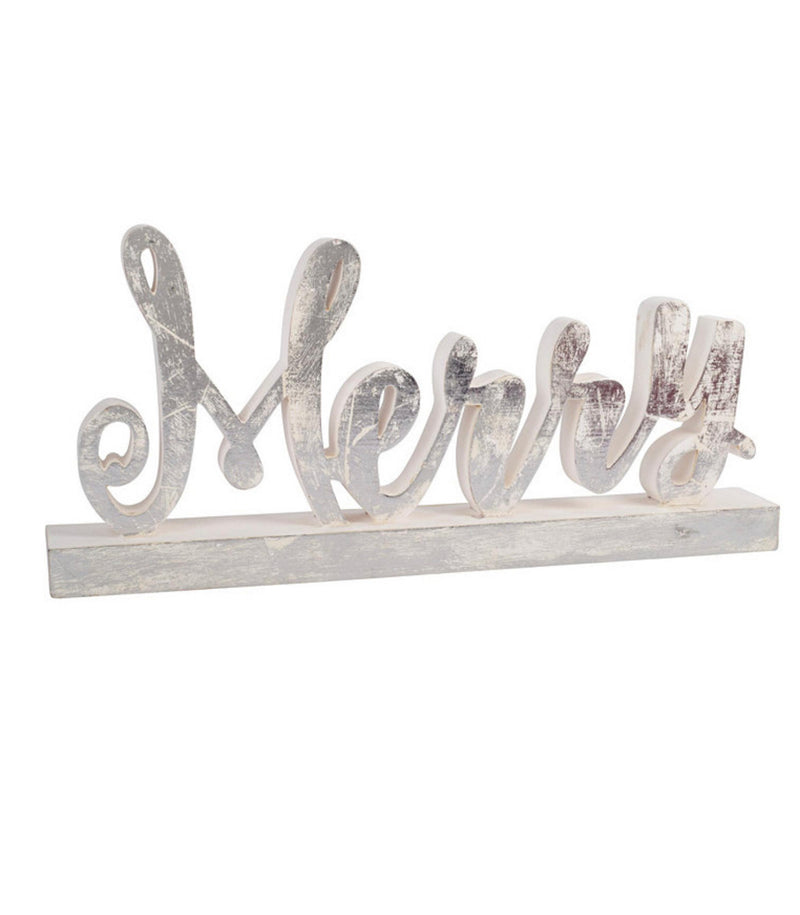 Home Essentials Holiday Merry Sign