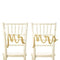 Kate Spade Bridal Chair Signs, Mr & Mrs, Gold
