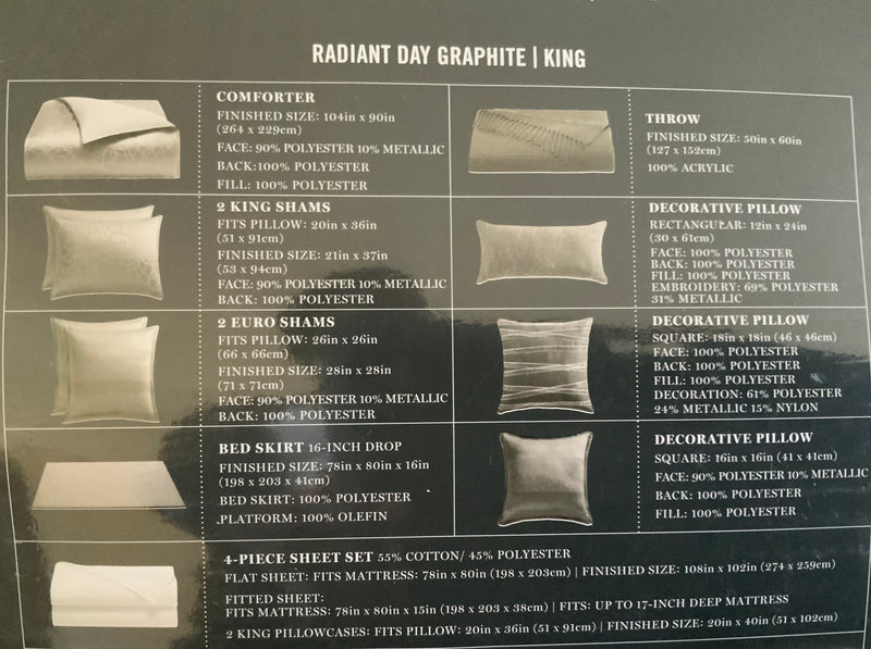 Martha Stewart Collection Radiant Day 14-Pc. Comforter Set