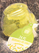Cook Works - 24pc Reusable Ice Cubes - Banana Bunch Shaped - Machann.com