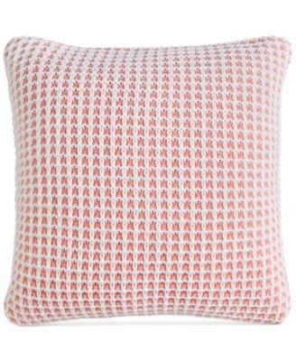 Charter Club Damask Designs Knit 20” Square Decorative Pillow - Machann.com
