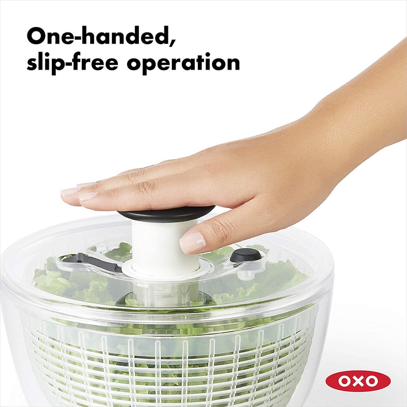 OXO salad spinner  Entirely Adequate