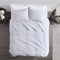 Madison Park Keaton Full/Queen Size Set 3 Piece Ultra Soft Microfiber Bed Quilted Coverlet, white - Machann.com