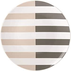 Kate Spade New York Nolita Accent Plate, Taupe/Gray