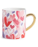 Martha Stewart Collection Heart Motif Mug.