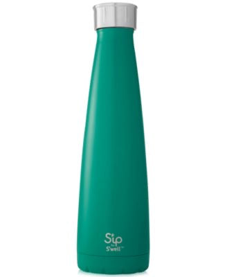 S'ip by S'well Stainless Steel Water Bottle, 23 oz, Jelly Bean Green